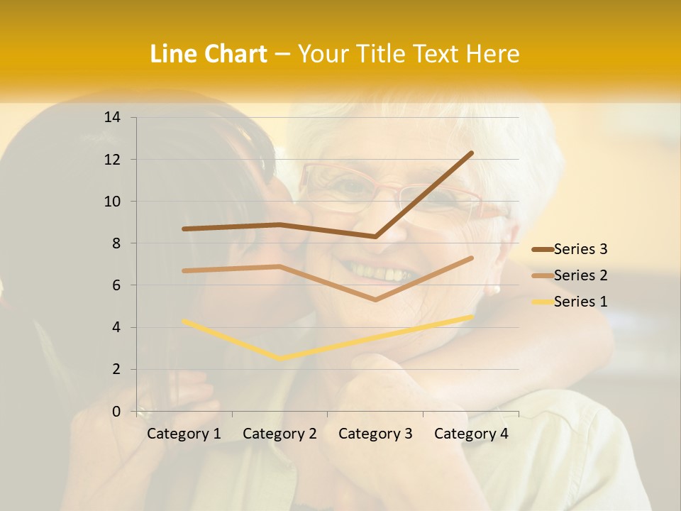A Woman Kissing A Woman On The Cheek PowerPoint Template