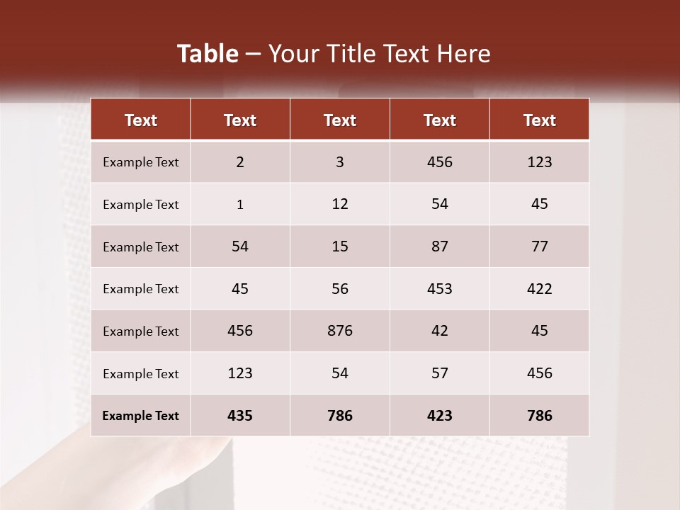 A Person Holding A Card In Front Of A Door PowerPoint Template