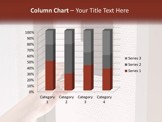A Person Holding A Card In Front Of A Door PowerPoint Template