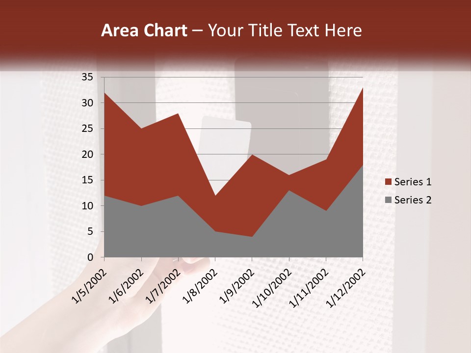 A Person Holding A Card In Front Of A Door PowerPoint Template
