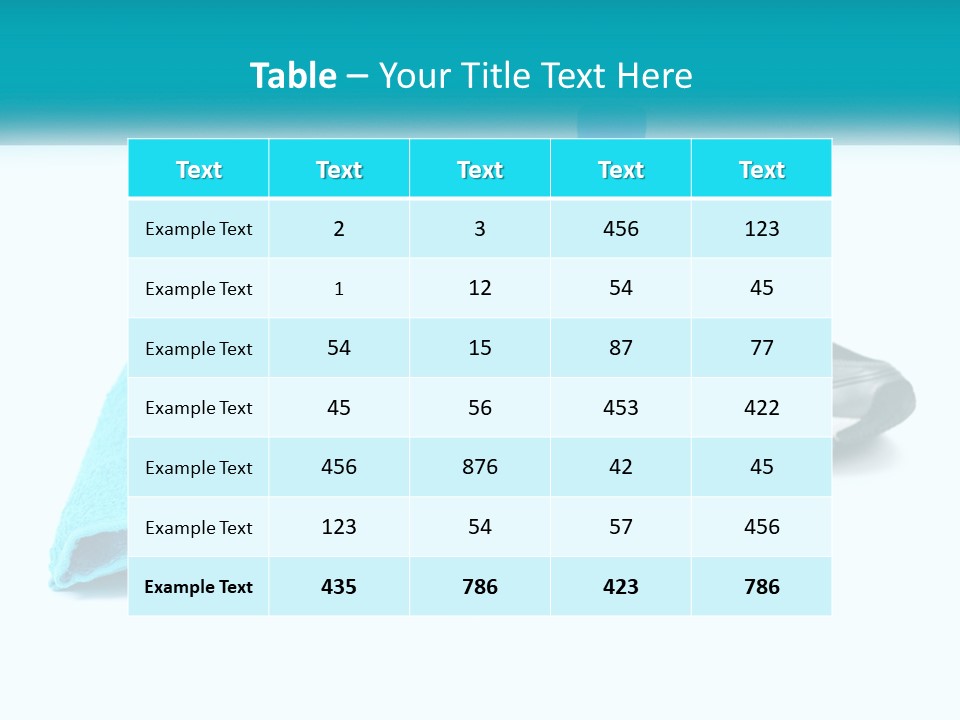 A Pair Of Running Shoes And A Water Bottle On A White Background PowerPoint Template