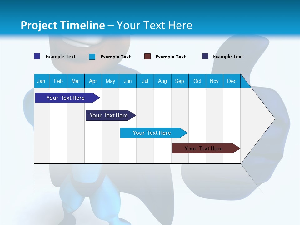 A Cartoon Character Giving A Thumbs Up PowerPoint Template