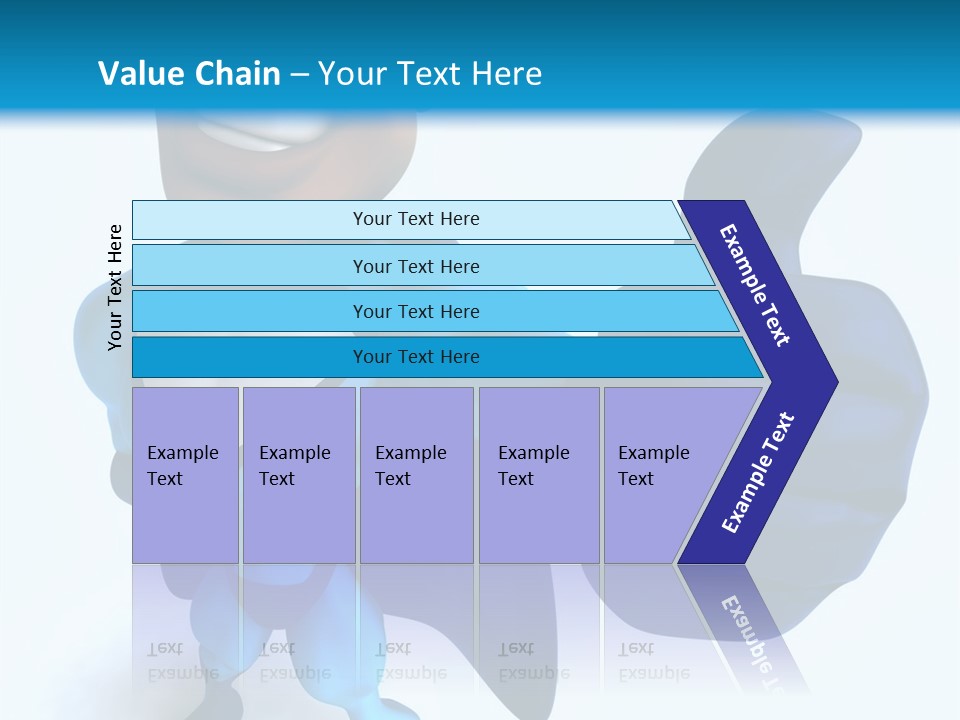 A Cartoon Character Giving A Thumbs Up PowerPoint Template