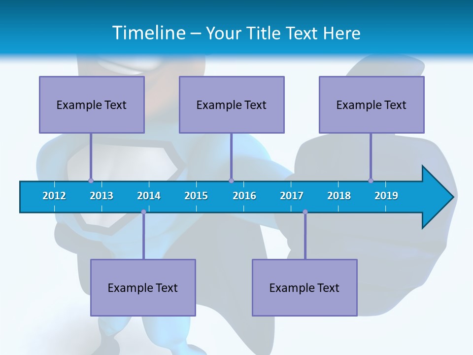 A Cartoon Character Giving A Thumbs Up PowerPoint Template