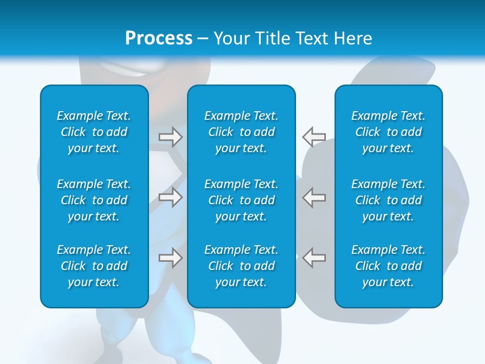 A Cartoon Character Giving A Thumbs Up PowerPoint Template