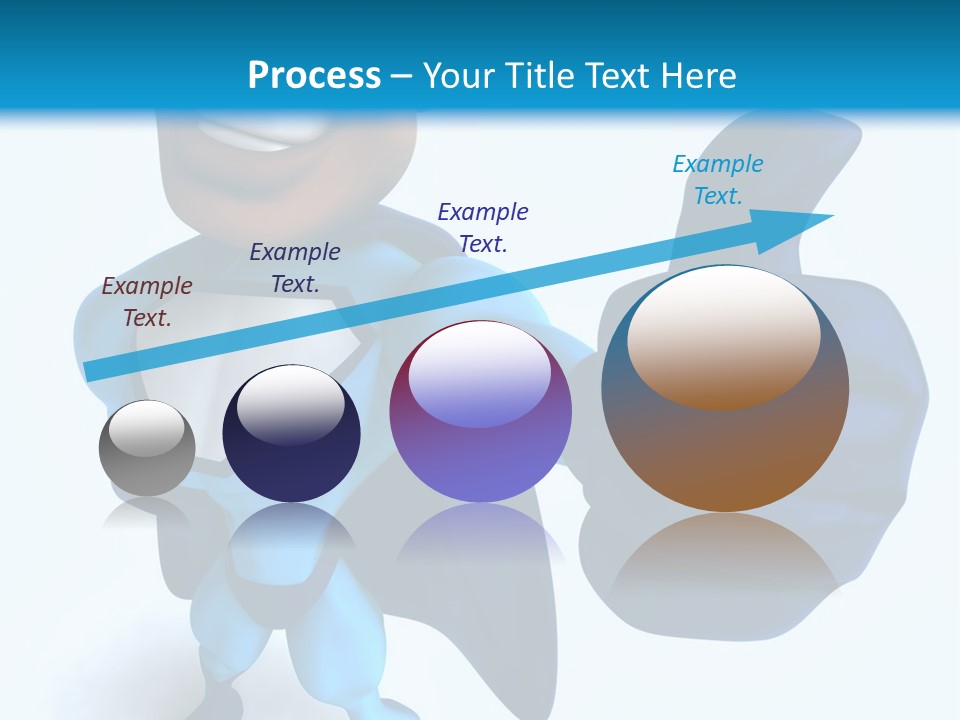 A Cartoon Character Giving A Thumbs Up PowerPoint Template