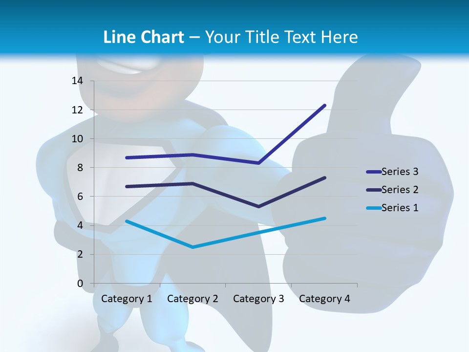 A Cartoon Character Giving A Thumbs Up PowerPoint Template