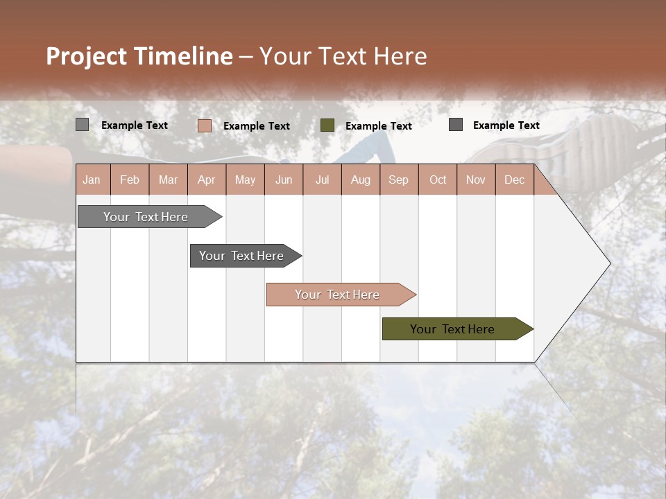 A Woman Doing A Handstand On A Tree Powerpoint Presentation PowerPoint Template