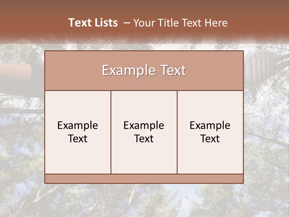 A Woman Doing A Handstand On A Tree Powerpoint Presentation PowerPoint Template