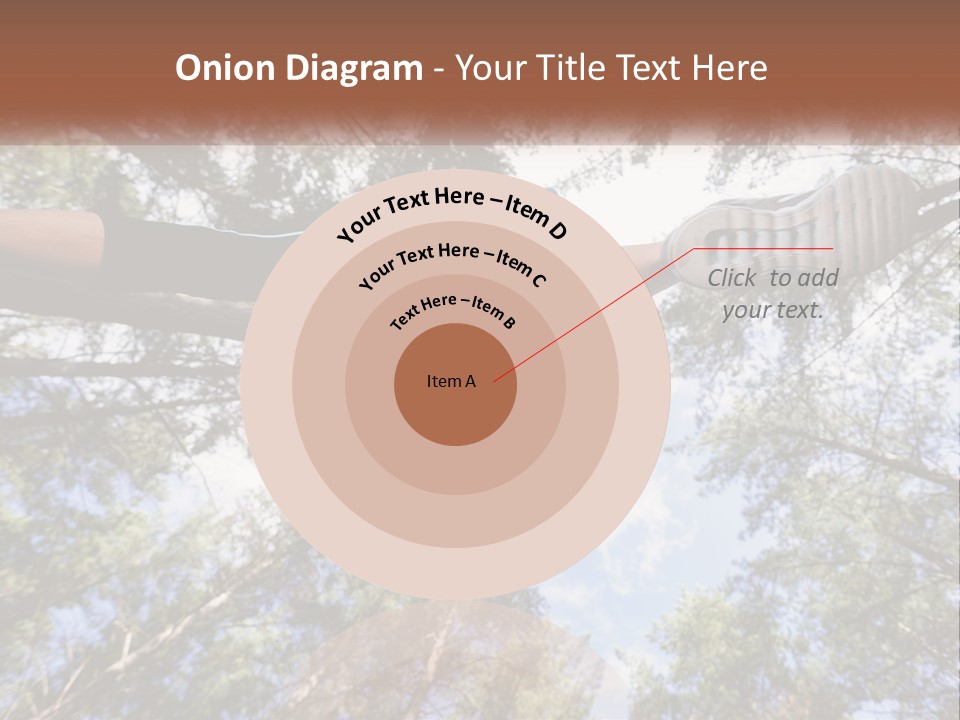 A Woman Doing A Handstand On A Tree Powerpoint Presentation PowerPoint Template