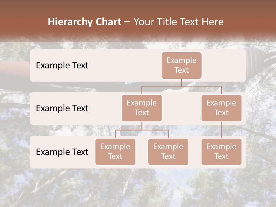 A Woman Doing A Handstand On A Tree Powerpoint Presentation PowerPoint Template