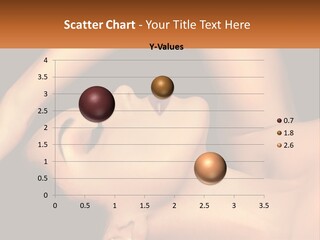 A Woman Laying Down With Her Eyes Closed PowerPoint Template