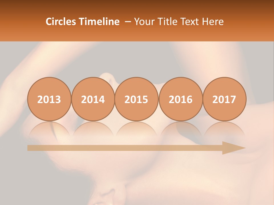 A Woman Laying Down With Her Eyes Closed PowerPoint Template