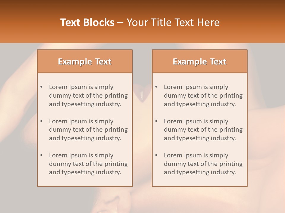 A Woman Laying Down With Her Eyes Closed PowerPoint Template