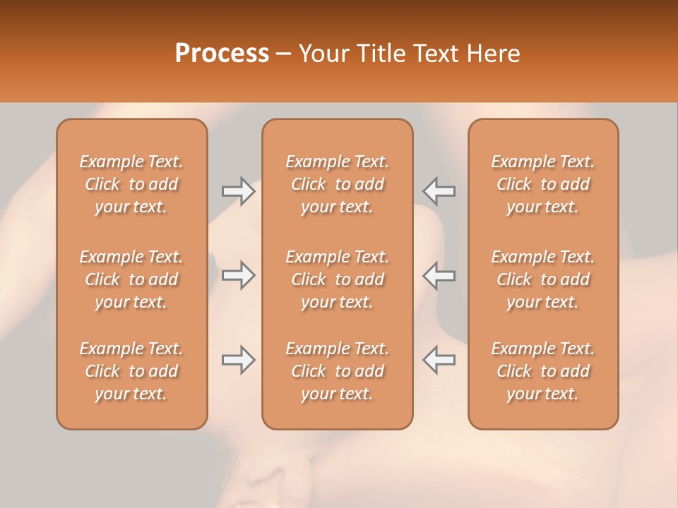 A Woman Laying Down With Her Eyes Closed PowerPoint Template