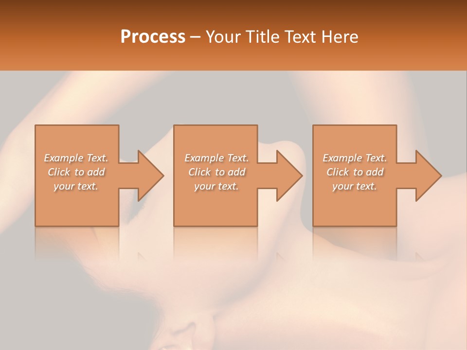 A Woman Laying Down With Her Eyes Closed PowerPoint Template