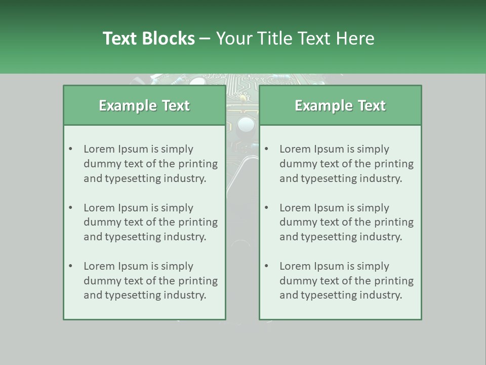A Computer Circuit Board Ball On A Black Background PowerPoint Template