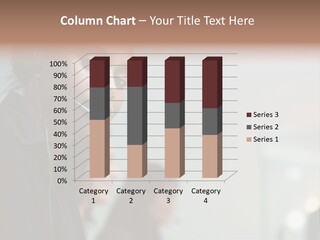 A Woman With A Headset On Is Looking At The Camera PowerPoint Template