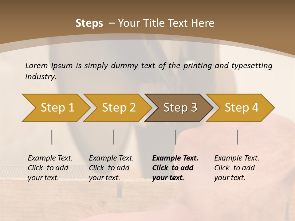 A Person Using A Circular Saw To Cut A Piece Of Wood PowerPoint Template