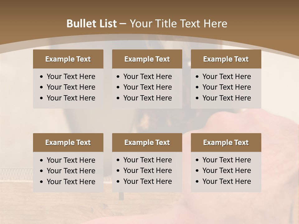 A Person Using A Circular Saw To Cut A Piece Of Wood PowerPoint Template
