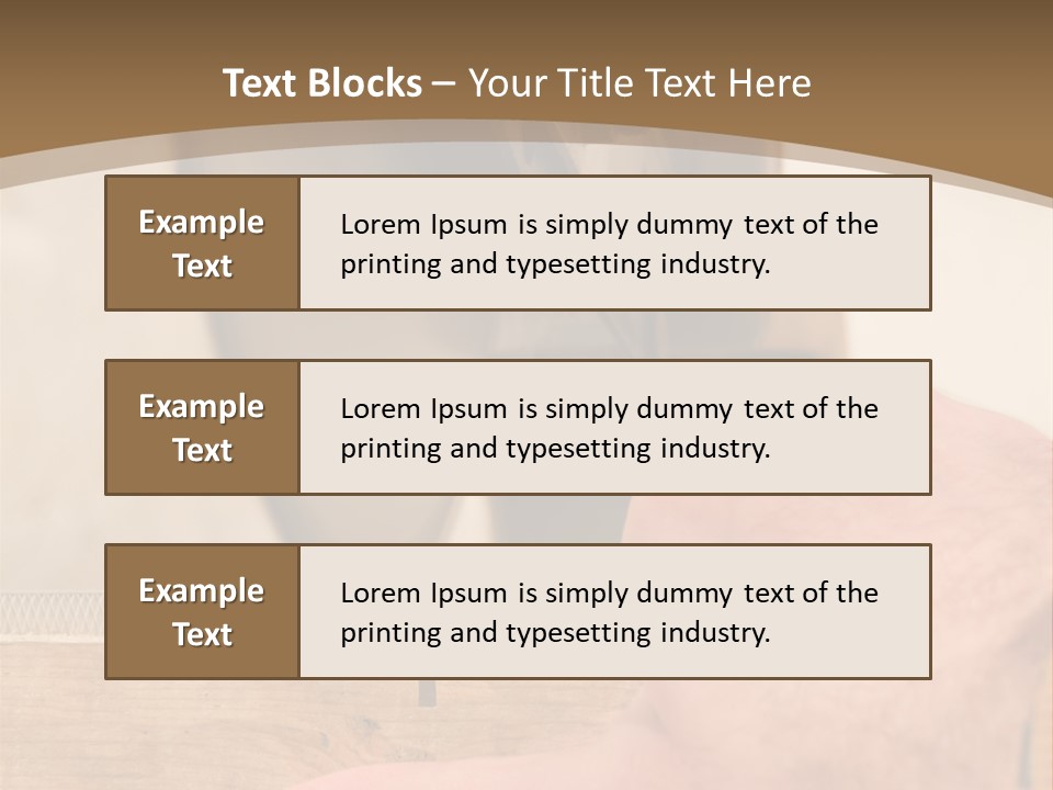 A Person Using A Circular Saw To Cut A Piece Of Wood PowerPoint Template