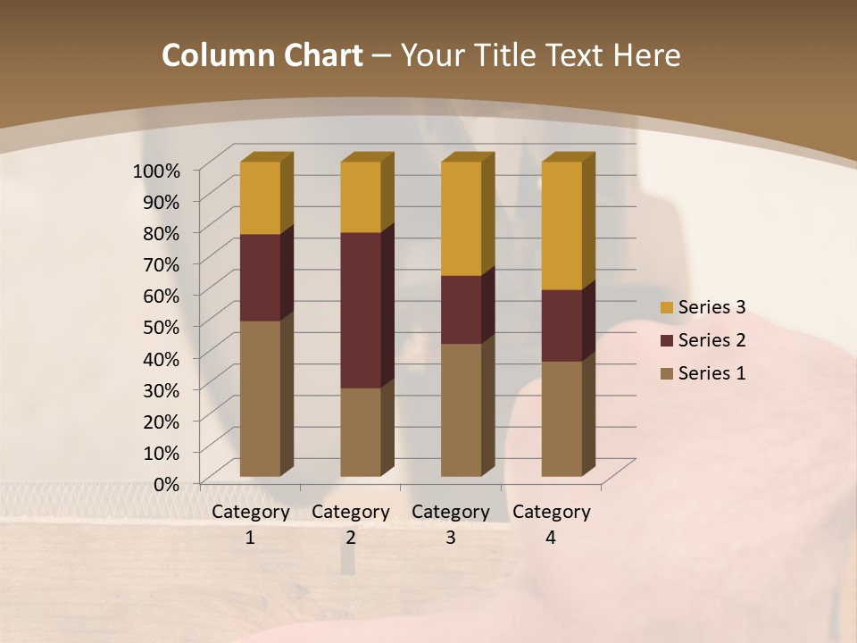 A Person Using A Circular Saw To Cut A Piece Of Wood PowerPoint Template