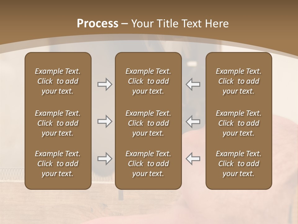 A Person Using A Circular Saw To Cut A Piece Of Wood PowerPoint Template