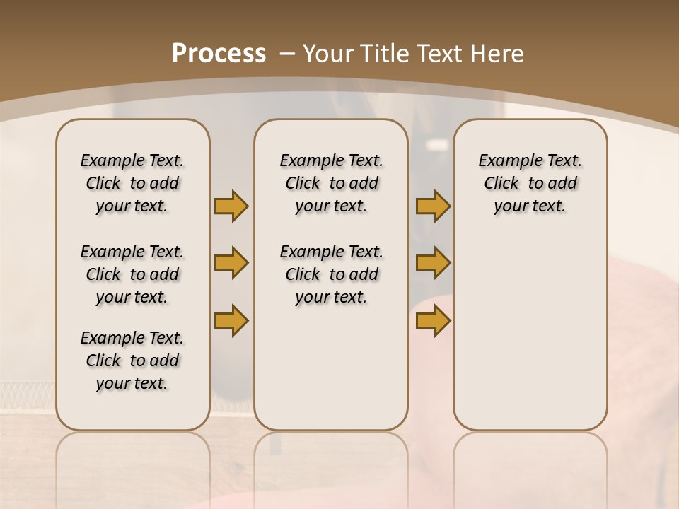 A Person Using A Circular Saw To Cut A Piece Of Wood PowerPoint Template