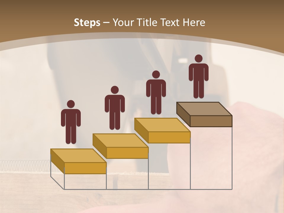 A Person Using A Circular Saw To Cut A Piece Of Wood PowerPoint Template