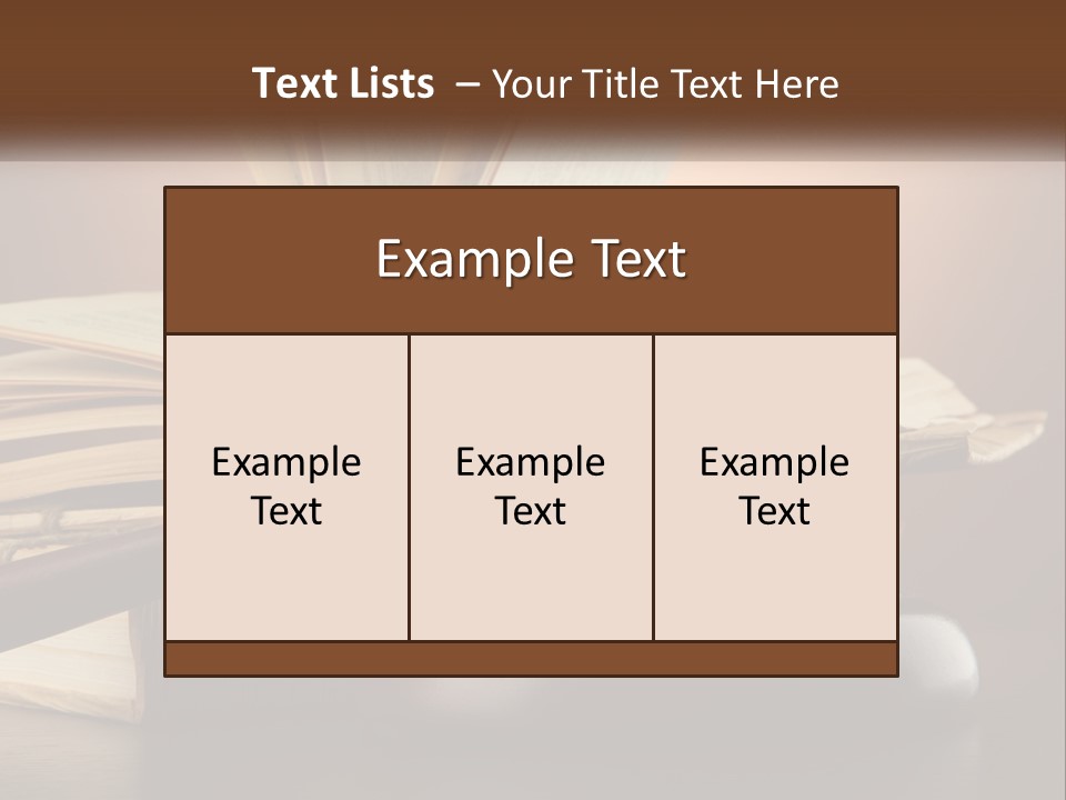 A Judge's Gaven Sitting On Top Of A Book PowerPoint Template
