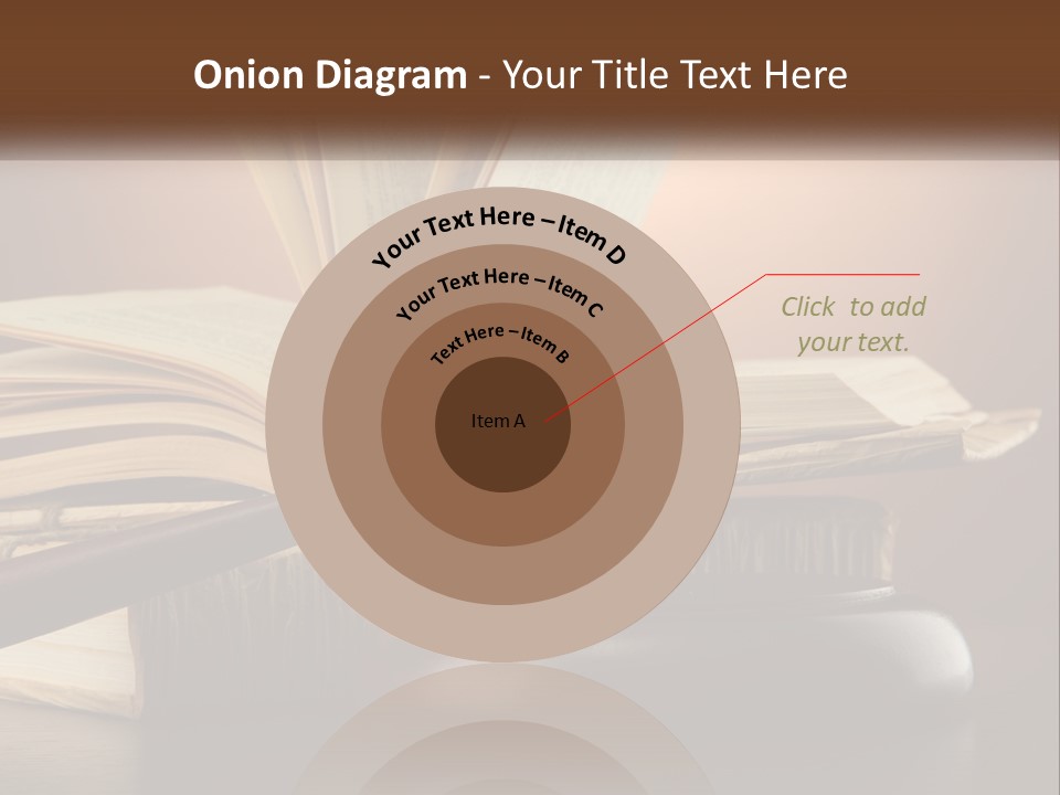 A Judge's Gaven Sitting On Top Of A Book PowerPoint Template