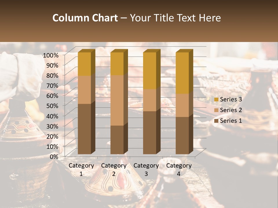 A Person Is Cooking Food On A Grill PowerPoint Template