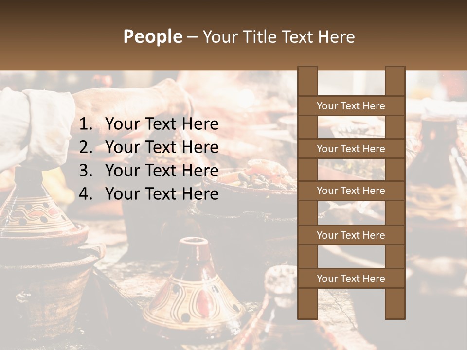 A Person Is Cooking Food On A Grill PowerPoint Template