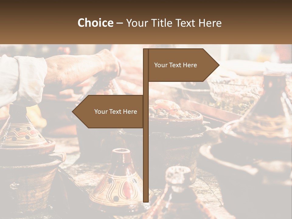 A Person Is Cooking Food On A Grill PowerPoint Template