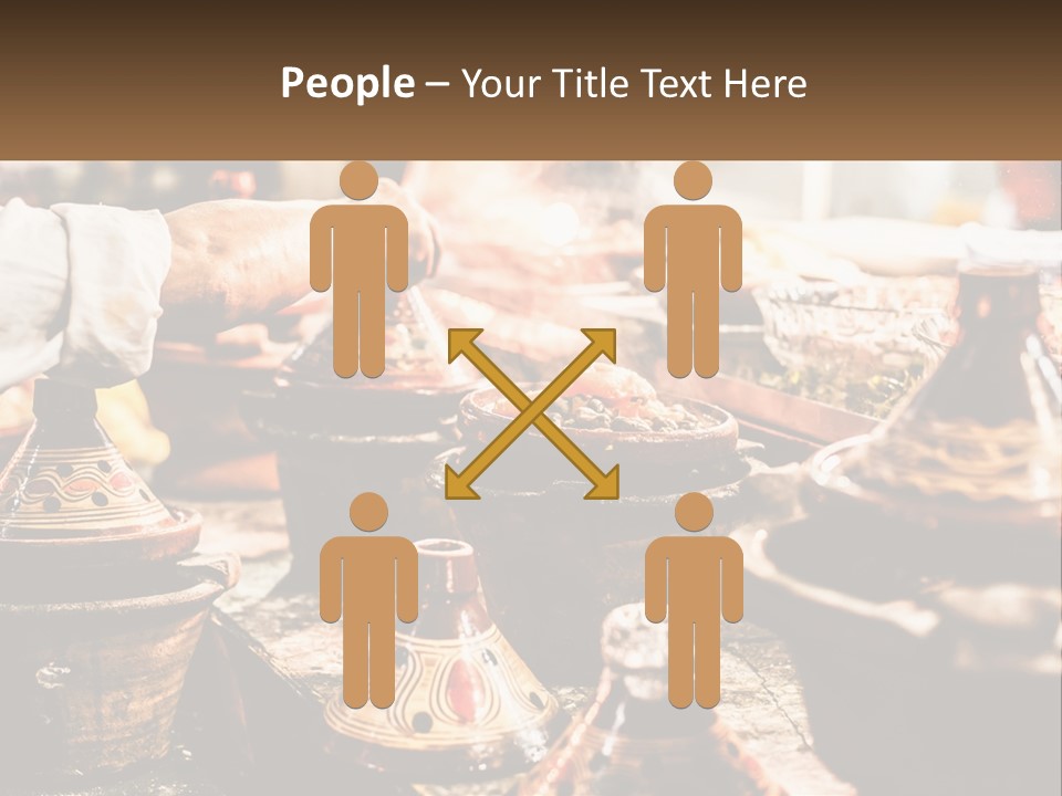 A Person Is Cooking Food On A Grill PowerPoint Template