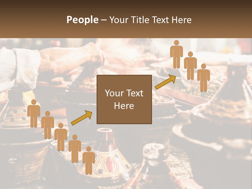 A Person Is Cooking Food On A Grill PowerPoint Template