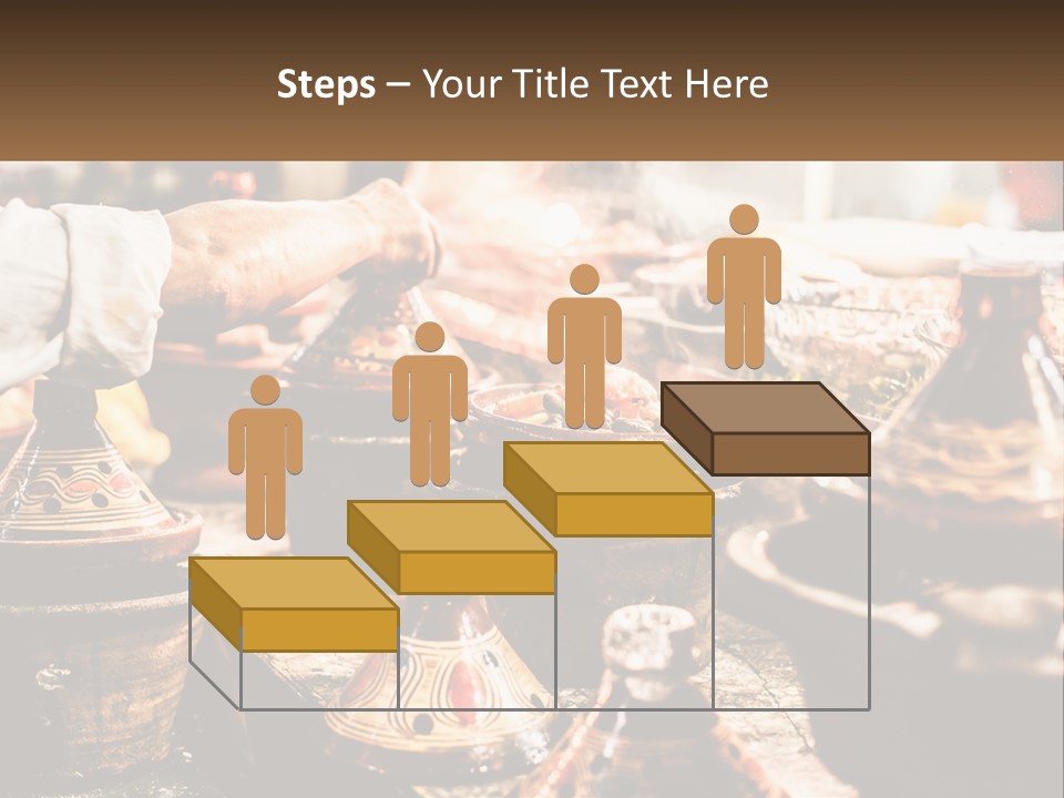 A Person Is Cooking Food On A Grill PowerPoint Template
