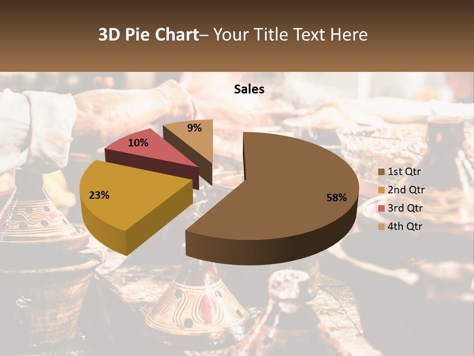 A Person Is Cooking Food On A Grill PowerPoint Template