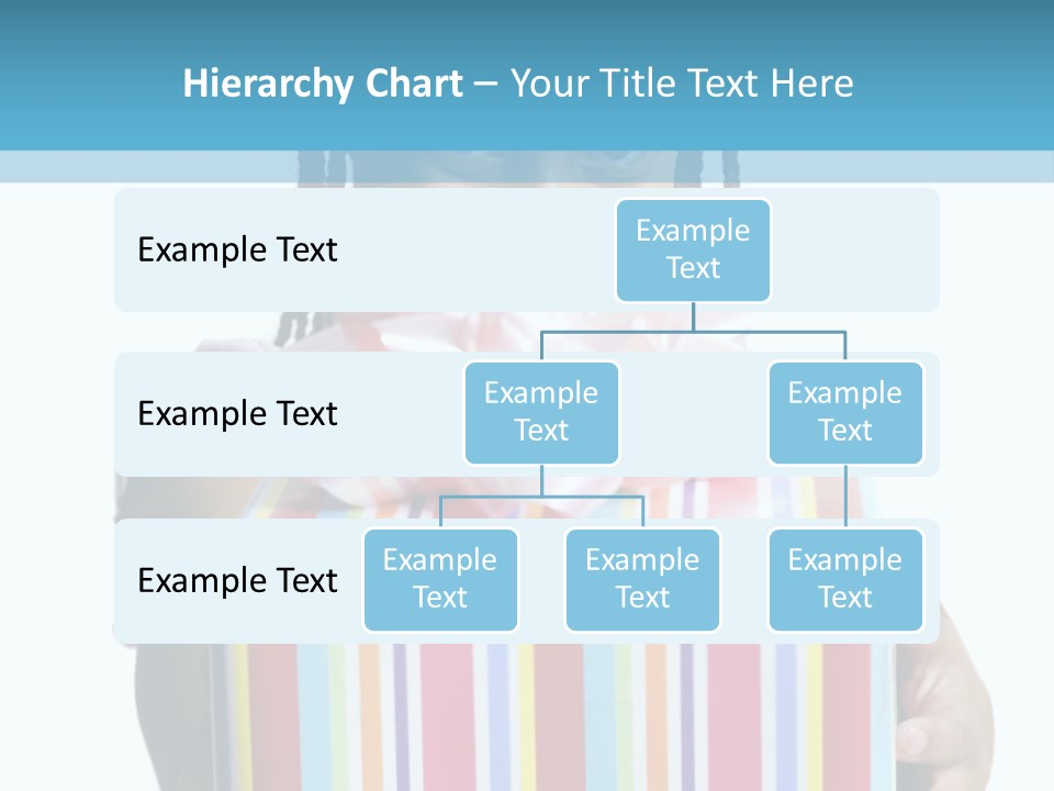 A Girl Holding A Present Box With A Pink Bow PowerPoint Template