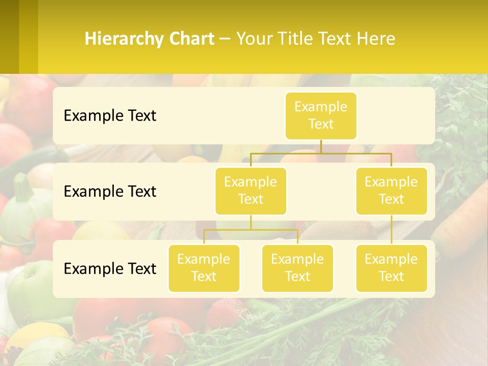 A Wooden Table Topped With Lots Of Fruits And Vegetables PowerPoint Template