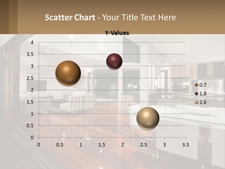 A Large Open Concept Living Room And Dining Room PowerPoint Template