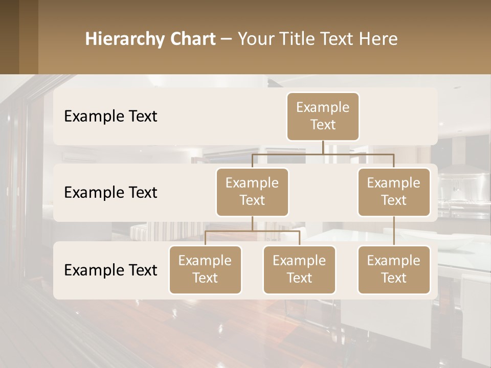 A Large Open Concept Living Room And Dining Room PowerPoint Template