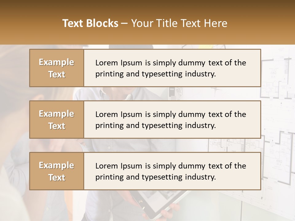 A Man And Woman Looking At A Tablet Screen PowerPoint Template