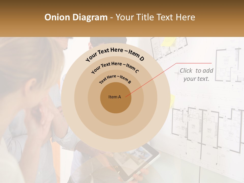 A Man And Woman Looking At A Tablet Screen PowerPoint Template