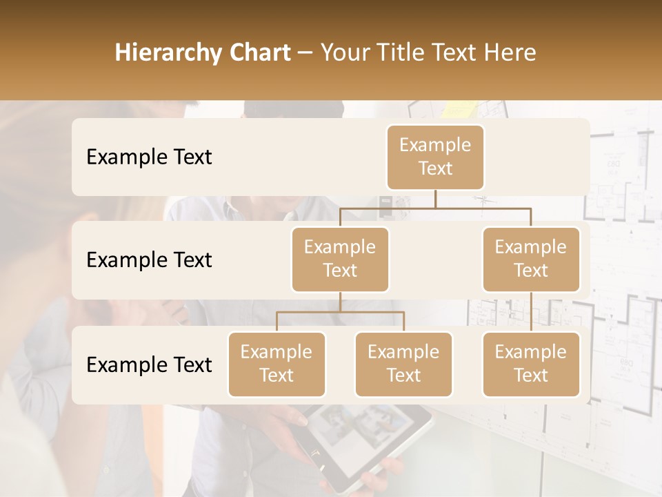 A Man And Woman Looking At A Tablet Screen PowerPoint Template
