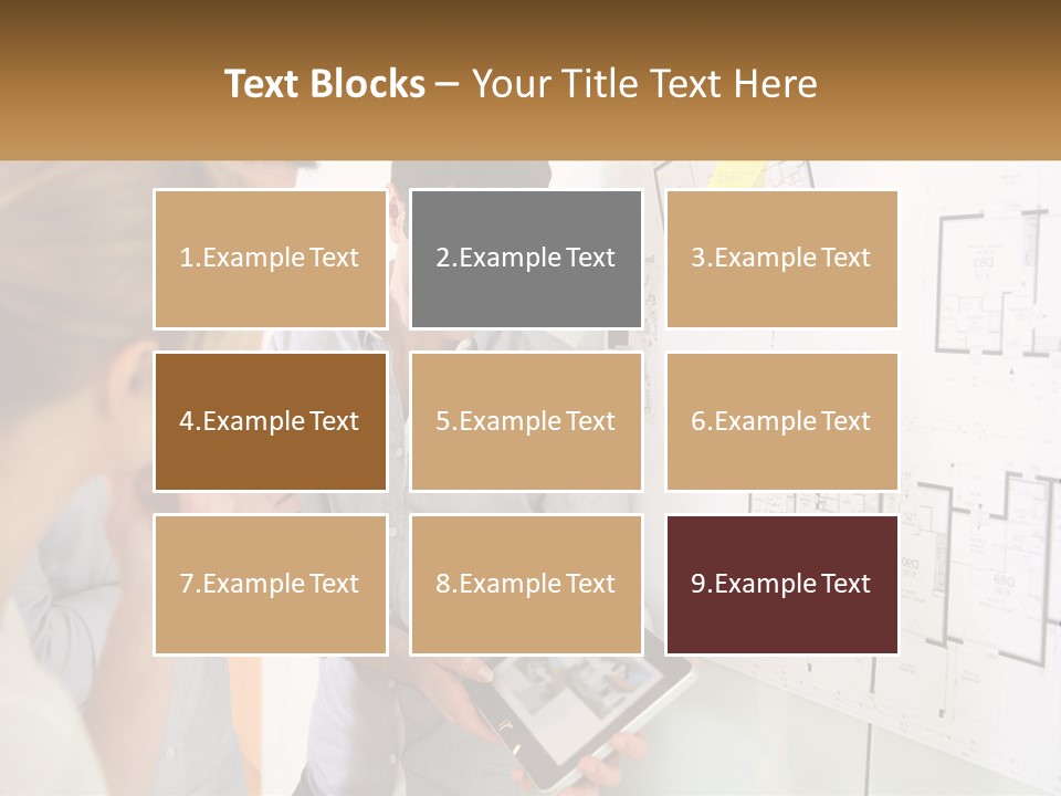 A Man And Woman Looking At A Tablet Screen PowerPoint Template