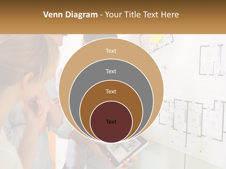 A Man And Woman Looking At A Tablet Screen PowerPoint Template