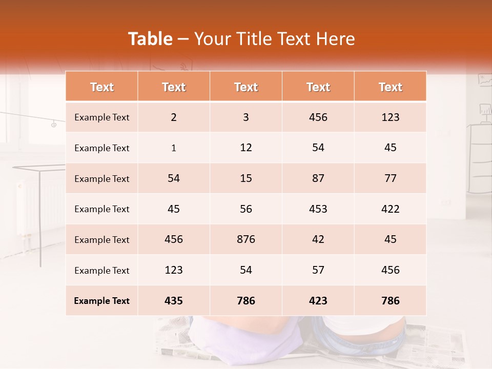A Couple Of People Sitting On Top Of A White Floor PowerPoint Template