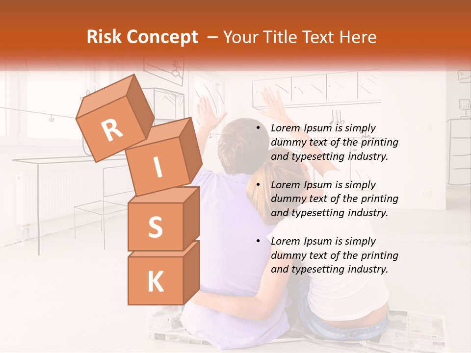 A Couple Of People Sitting On Top Of A White Floor PowerPoint Template