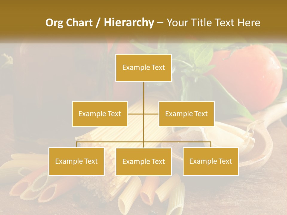 A Wooden Table Topped With Lots Of Different Types Of Food PowerPoint Template